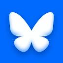 Bluesky Social app icon