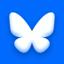 Bluesky Social app icon