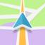 GPS Brasil: Offline navigation app icon