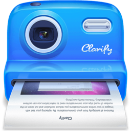 Clarify app icon