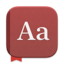 Dictionary app icon