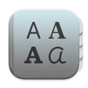 Font Book app icon