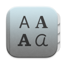 Font Book app icon