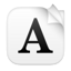 Font File Browser app icon