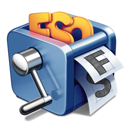 FontSieve app icon