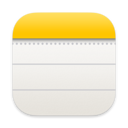 Notes app icon