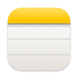 Notes app icon