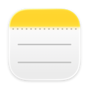 Notes app icon