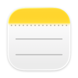 Notes app icon