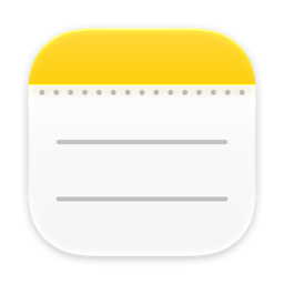Notes app icon