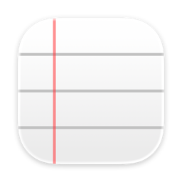 TextEdit app icon