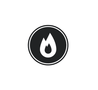 Final vector version of the flame glyph