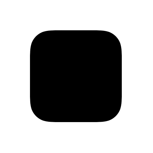 iOS icon silhouette