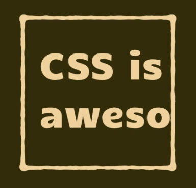 The words ‘CSS is awesome’ where the word ‘awesome’ is truncated  fit their containing box.