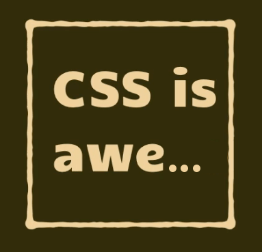 The words ‘CSS is awesome’ where ‘awesome’ is truncated within its containing box to ‘awe...’