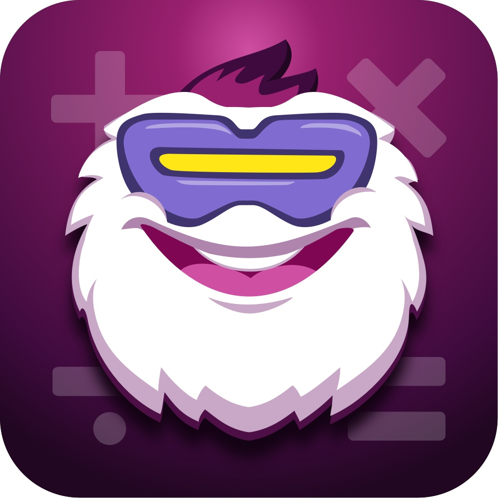 Math Learning with Yeti iOS Icon Gallery