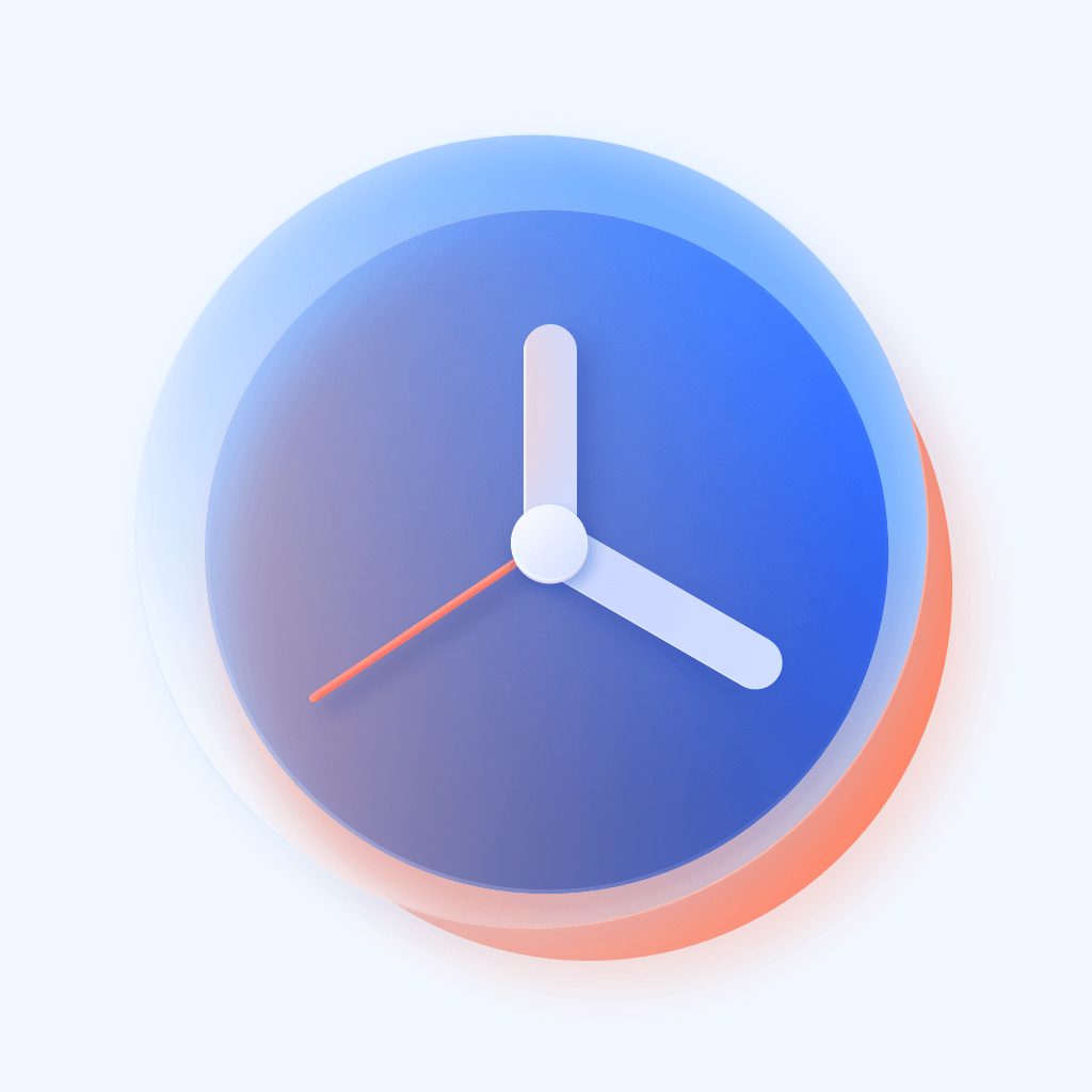 MD Clock - Clock Widget | iOS Icon Gallery