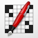 Black Ink Crosswords app icon