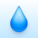 Drink water hydration tracker app icon