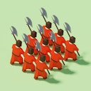 Idle Siege: Army Tycoon Game app icon