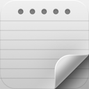 Squarespace Note app icon