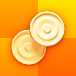 Checkers Classic Widget Game app icon