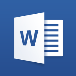 Microsoft Word for iPad app icon