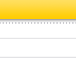 Notes app icon