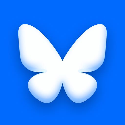 Bluesky Social app icon