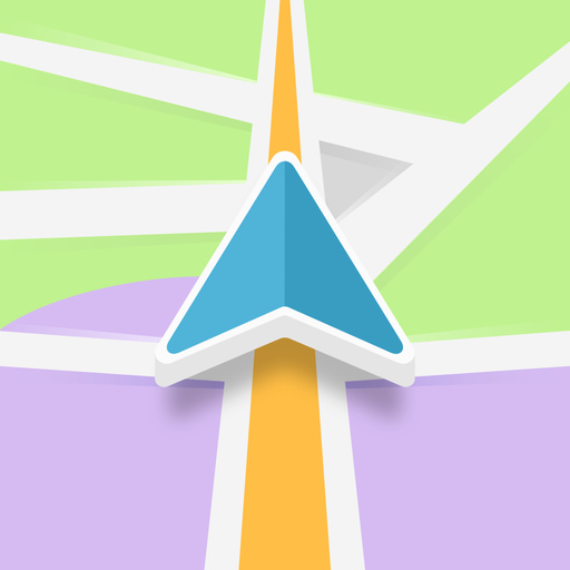 GPS Brasil: Offline navigation app icon