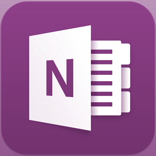 Microsoft OneNote for iPhone app icon