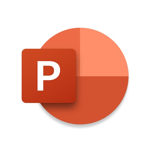 Microsoft PowerPoint app icon