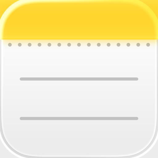 Notes app icon