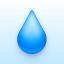Drink water hydration tracker app icon