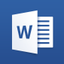 Microsoft Word for iPad app icon