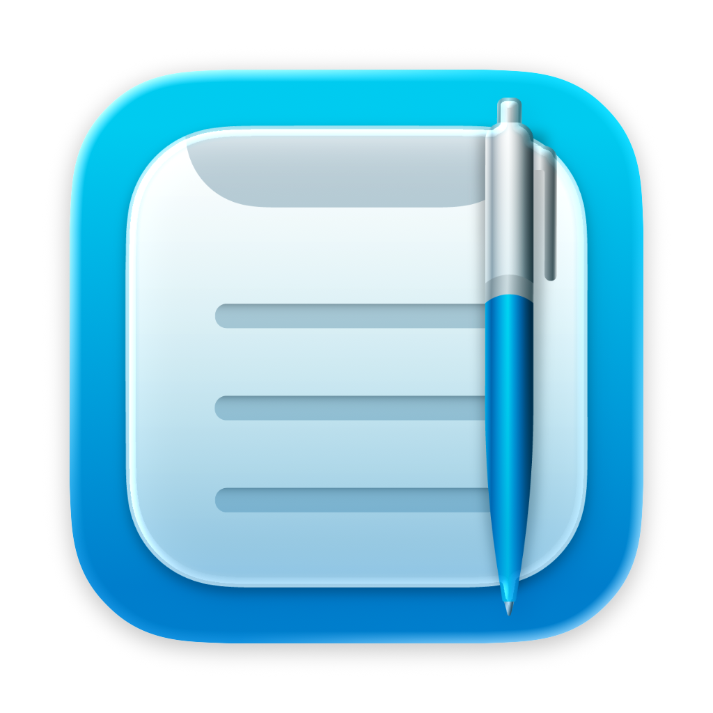 Textedit Logo Lightweight Text Editor | macOS Icon Gallery