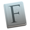 Font Book app icon