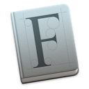 Font Book app icon