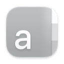 Font Book app icon