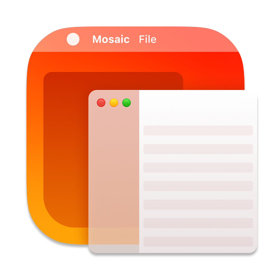 Mosaic app icon