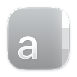 Font Book app icon