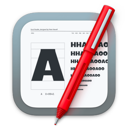 Font Proofer app icon