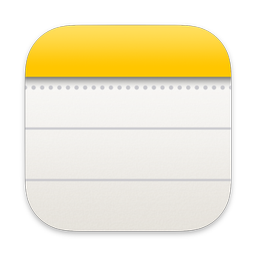 Notes app icon