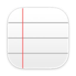 TextEdit app icon