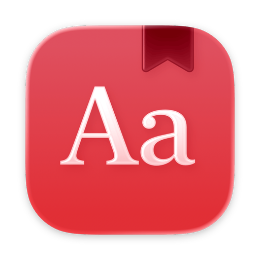 Dictionary app icon