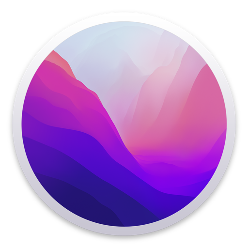 macOS Monterey app icon