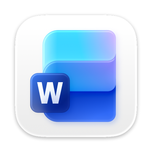 Microsoft Word app icon