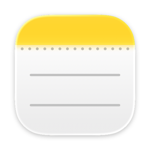 Notes app icon