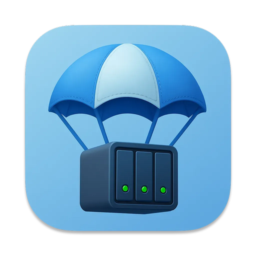 Parachute Backup app icon