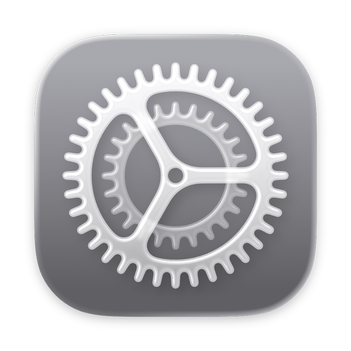 System Settings app icon